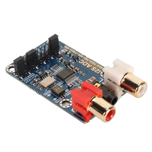 وحدة بطاقة الصوت I2S ADC، لوحة تطوير الوضع الرئيسي 24 بت 192k 96k، جهاز فك ترميز الصوت الرقمي I2S ADC بدون فقدان، 3.5 مم أو إدخال in Saudi Arabia