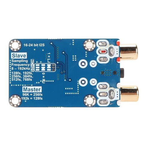 وحدة بطاقة الصوت I2S ADC، لوحة تطوير الوضع الرئيسي 24 بت 192k 96k، جهاز فك ترميز الصوت الرقمي I2S ADC بدون فقدان، 3.5 مم أو إدخال in Saudi Arabia