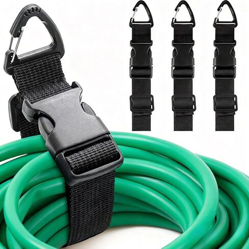 3 Pack 17 Inch Adjustable Extension Cord Holder Organizer with Triangle Buckle Heavy Duty Cable Organizer Versatile Tools Storage Strap Holder for Garage Storage Organization Supplies in Saudi Arabia
