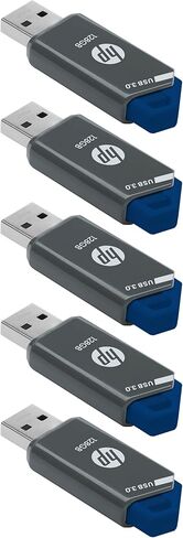 محرك أقراص فلاش HP 128GB x900w USB 3.0، تخزين ومشاركة يومي ومتقدم، النوع A، أجهزة الكمبيوتر، أجهزة الكمبيوتر المحمولة، أجهزة الكمبيوتر المكتبية، وحدة تخزين محمولة موثوقة، متينة، مثالية للمحترفين والمستخدمين العاديين، 5 عبوات in Saudi Arabia