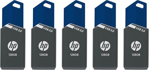 محرك أقراص فلاش HP 128GB x900w USB 3.0، تخزين ومشاركة يومي ومتقدم، النوع A، أجهزة الكمبيوتر، أجهزة الكمبيوتر المحمولة، أجهزة الكمبيوتر المكتبية، وحدة تخزين محمولة موثوقة، متينة، مثالية للمحترفين والمستخدمين العاديين، 5 عبوات in Saudi Arabia