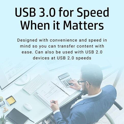 محرك أقراص فلاش HP 128GB x900w USB 3.0، تخزين ومشاركة يومي ومتقدم، النوع A، أجهزة الكمبيوتر، أجهزة الكمبيوتر المحمولة، أجهزة الكمبيوتر المكتبية، وحدة تخزين محمولة موثوقة، متينة، مثالية للمحترفين والمستخدمين العاديين، 5 عبوات in Saudi Arabia
