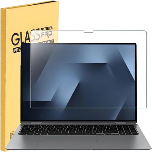 MUBUY-GOL Screen Protector for 2026 New Samsung Galaxy Book6 Ultra 16" & Galaxy Book6 Pro 16 inch Laptop Tempered Glass, 9H Hardness, Anti-Scratch in Saudi Arabia
