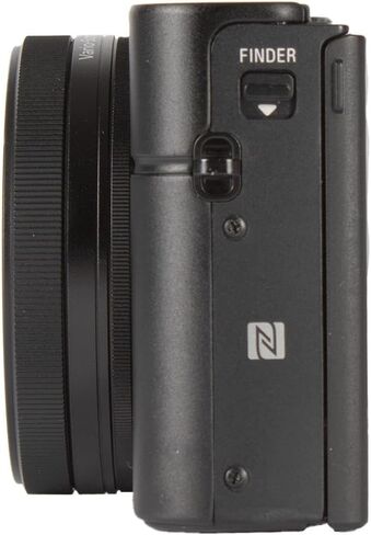 كاميرا رقمية مدمجة ممتازة Sony DSC-RX100 III بدقة 20.1 ميجابكسل مع مستشعر Exmor R مقاس 1 بوصة، وعدسة ZEISS مقاس 24-70 مم f/1.8-2.8، وشاشة OLED المنبثقة، وفيديو عالي الدقة (DSCRX100M3/B) + مجموعة تنظيف (حزمة 6 قطع) (متجددة) in Saudi Arabia