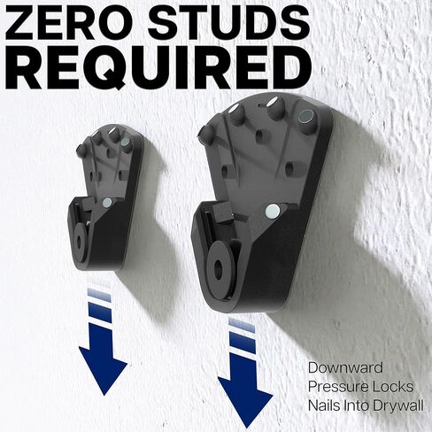 VIVO No Stud TV Wall Mount for 32 to 100 inch Screens, Max VESA 1000x600mm, Studless Drywall Mounting Solution, Black, MOUNT-NS100 in Saudi Arabia