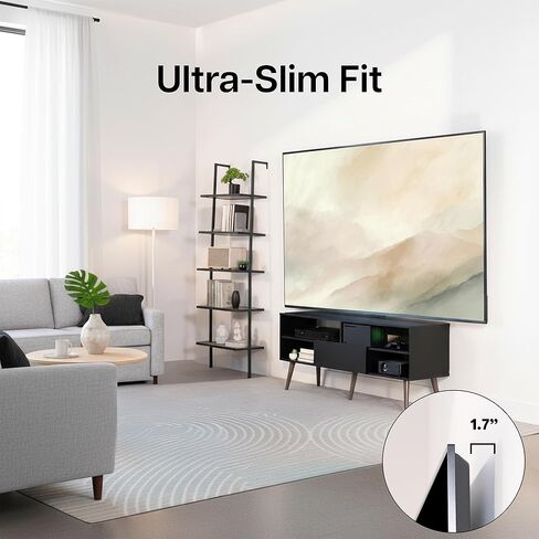 VIVO No Stud TV Wall Mount for 32 to 100 inch Screens, Max VESA 1000x600mm, Studless Drywall Mounting Solution, Black, MOUNT-NS100 in Saudi Arabia