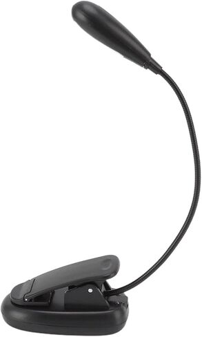 Fafeicy ClampHolder On Light, Rechargeable USB Flexible Gooseneck LED Clamp Holder, Battery Powered for Reading, Dorm Room, Office, Bedroom in Saudi Arabia
