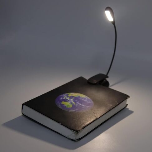 Fafeicy ClampHolder On Light, Rechargeable USB Flexible Gooseneck LED Clamp Holder, Battery Powered for Reading, Dorm Room, Office, Bedroom in Saudi Arabia