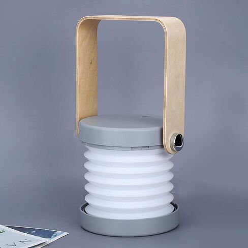 مصباح طوارئ محمول قابل لإعادة الشحن من Omabeta LED للتخييم، ليلاً قابل للتعديل 360 درجة للخيمة الخارجية، شحن USB باللون الأبيض الدافئ للقراءة، تصميم بلمسة نهائية غير لامعة in Kuwait