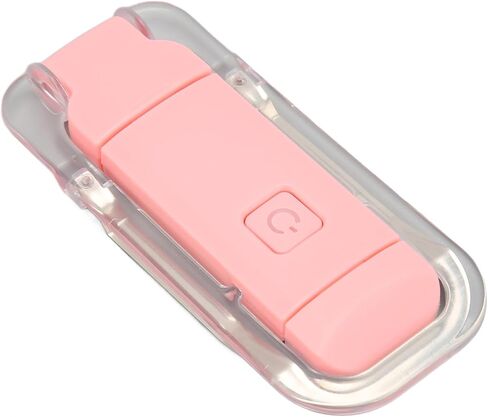 مشبك/حامل ضوء القراءة من Fafeicy، ضوء إشارة LED بلاستيكي قابل لإعادة الشحن عبر USB مع العناية بالعين، مثالي للقراءة الليلية ومحبي الكتب in Saudi Arabia