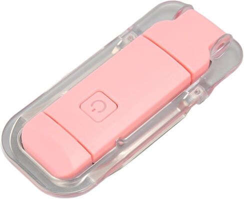 مشبك/حامل ضوء القراءة من Fafeicy، ضوء إشارة LED بلاستيكي قابل لإعادة الشحن عبر USB مع العناية بالعين، مثالي للقراءة الليلية ومحبي الكتب in Saudi Arabia