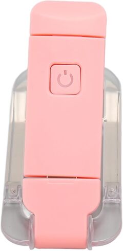 مشبك/حامل ضوء القراءة من Fafeicy، ضوء إشارة LED بلاستيكي قابل لإعادة الشحن عبر USB مع العناية بالعين، مثالي للقراءة الليلية ومحبي الكتب in Saudi Arabia