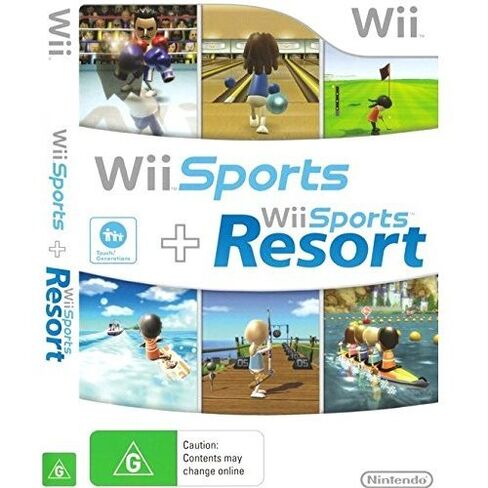 Nintendo Wii Sports / Wii Sports Resort - 2 Games on 1 Disc Bundle Version in Kuwait