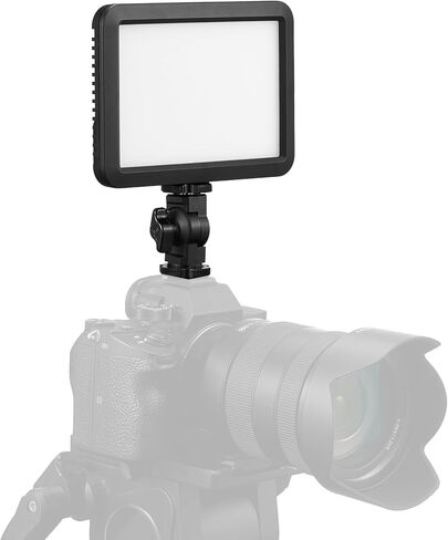 Godox LDP8BI LED ضوء فيديو محمول قابل للتعتيم 10 وات LED ملء ضوء 2800-6500K سطوع قابل للتعديل 8 تأثيرات إضاءة FX مزدوجة مع محول الحذاء البارد لكاميرات SLR الرقمية in Saudi Arabia
