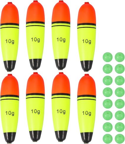 Fishing Slip Bobbers, EVA Foam Bobbers Slip Floats with Fish Beads, Fitting for Saltwater Freshwater in Saudi Arabia