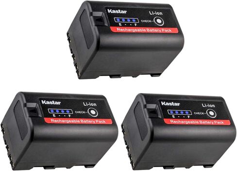 Kastar BP-U30 Battery (3-Pack) for Sony BP-U90 BP-U60 BP-U30 and Sony PXW-FS7/FS5/X180 PMW-100/150/150P/160 PMW-200/300 PMW-EX1/EX1R PMW-EX3/EX3R PMW-EX160 PMW-EX260 PMW-EX280 PMW-F3 PMW-F3K PMW-F3L in Saudi Arabia