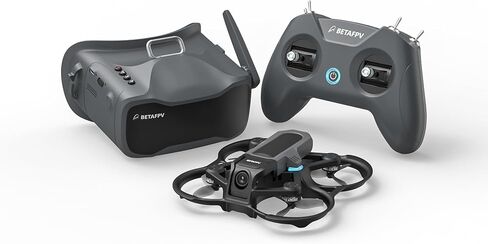 مجموعة BETAFPV ELRS V3 Aquila16 FPV مع نظارات إرسال LiteRadio 2 SE VR03 مع وظيفة تسجيل DVR، 3 أوضاع طيران، جهاز محاكاة مدعوم للمبتدئين FPV للطيران في الداخل والخارج in Kuwait