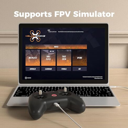 مجموعة BETAFPV ELRS V3 Aquila16 FPV مع نظارات إرسال LiteRadio 2 SE VR03 مع وظيفة تسجيل DVR، 3 أوضاع طيران، جهاز محاكاة مدعوم للمبتدئين FPV للطيران في الداخل والخارج in Kuwait