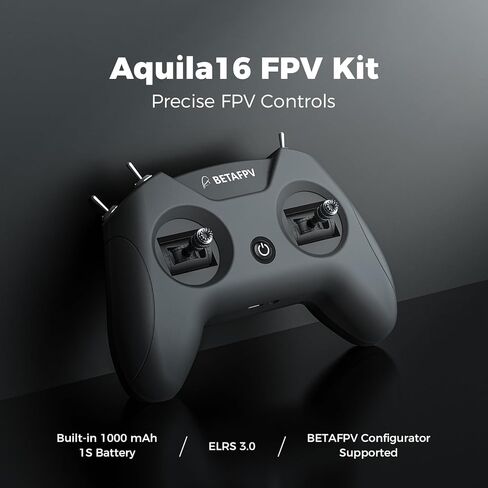 مجموعة BETAFPV ELRS V3 Aquila16 FPV مع نظارات إرسال LiteRadio 2 SE VR03 مع وظيفة تسجيل DVR، 3 أوضاع طيران، جهاز محاكاة مدعوم للمبتدئين FPV للطيران في الداخل والخارج in Kuwait
