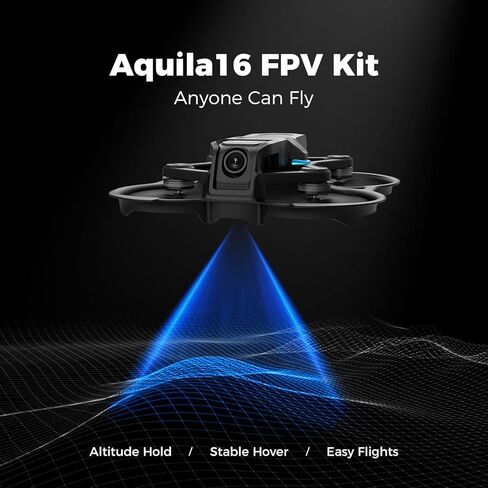 مجموعة BETAFPV ELRS V3 Aquila16 FPV مع نظارات إرسال LiteRadio 2 SE VR03 مع وظيفة تسجيل DVR، 3 أوضاع طيران، جهاز محاكاة مدعوم للمبتدئين FPV للطيران في الداخل والخارج in Kuwait