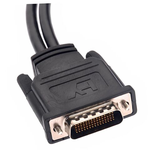 SHINEOFI to Dual Vga Splitter Adapter Cable Connect Two Vga Displays to Port Graphics Card Black Blue Compatible with Svga Monitors and Projectors in Saudi Arabia