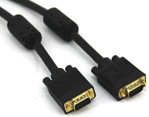 كابل Vcom SVGA HD15 ذكر إلى ذكر بطول 10 أقدام، مطلي بالذهب (CG381D-G-10) in Kuwait
