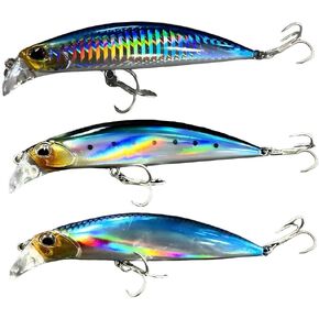 3 قطع 11 سم 30 جرام من طُعم صيد الأسماك Isca Carkbait Wobblers Swimbait صيد السمك معالجة غرق الجربايت الاصطناعي المتذبذب لصيد السمك سمك السلمون المرقط بايك باس in Kuwait
