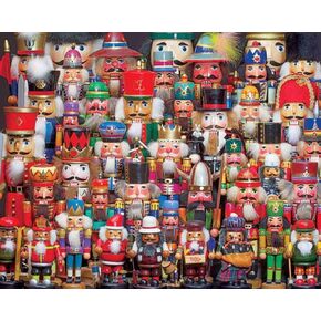 Springbok Nutcracker Collection 1000 Piece Jigsaw Puzzle for Adults Features a Colorful Collection of Holiday Nutcracker Soldiers in Saudi Arabia