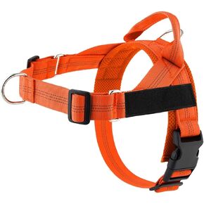 Dog Harness, Reflective No Pull Harness Compatible with Small Medium Dog Washable Explosion-Proof Comfort Harnesses(Red,XL) in Kuwait