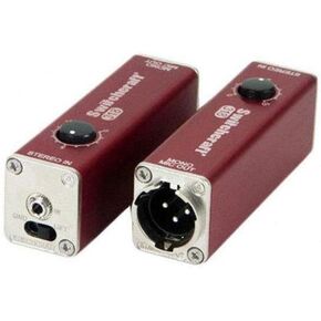 Switchcraft 1/8 Stereo Jack to Balanced Mono 3-Pin XLR with Volume Control and Ground Lift Switch in Saudi Arabia