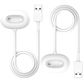 [2-Pack] Charger Dock Compatible with Google Pixel Watch 4, Quick Charging USB-C Charge Cable, Fast-Charging with Side Dock [Only for Pixel Watch 4 41mm and 45mm] (Black, USB-C) in Kuwait