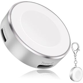 5W iWatch Charger for Apple Watch 11, Portable Wireless Charger with USB C & iPhone Power Port, Travel Keychain for Apple Watch Series 10/9/8/UItra/7/6/5/4/3/2/SE in Saudi Arabia