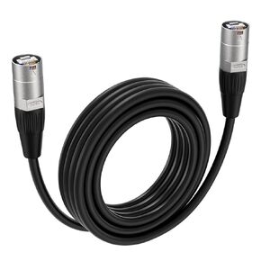 كابل Ethercon، كابل إيثرنت Cat 5e محمي متوافق مع موصلات EtherCON RJ45 باللون الفضي لتطبيقات الصوت والفيديو والشبكات الاحترافية (2، 50 قدمًا) in Kuwait