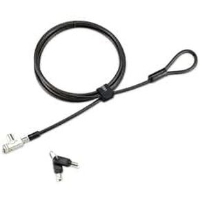 قفل كمبيوتر محمول بمفتاح من Kensington PortLock لفتحات قفل USB-C، وكابل من الفولاذ الكربوني المضاد للسرقة، يناسب فتحات أمان USB-C، وأجهزة MacBook M1/M2/M3/M4 وأجهزة USB-C (K64546WW) أسود in Kuwait