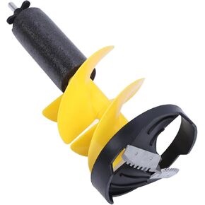 Sanpyl Ice Fishing Auger Strong Power Electric Ice Auger Kit Smoothly Drilling for Winter Outdoor Supplies 8in Rotation Diameter 17.7in Aluminum AlloyNylon in Saudi Arabia
