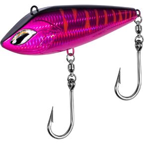 Alwonder High Speed Trolling Lures Up to 17 Knots Saltwater Fishing Lures Sinking Hard Baits 6-3/4"/7.5oz with Heavy-Duty 7/0 Hook Deep Diving Jerkbait Fishing Plug Offshore Lure for Marlin Tuna Wahoo in Kuwait