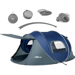 Camping Tent, Pop Up Instant Tent for 2-3 Person, Sets Up in Just Seconds, Waterproof Durable Tent with Carry Bag for Camping Hiking Outdoor in Saudi Arabia
