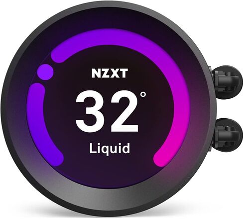 NZXT Kraken Z53 RGB 240mm - RL-KRZ53-R1 - مبرد سائل لوحدة المعالجة المركزية AIO RGB - شاشة LCD قابلة للتخصيص - مضخة محسنة - مدعومة بواسطة CAM V4 - موصل RGB - مراوح الرادياتير AER RGB 2 120 مم (2 متضمنة) in Saudi Arabia