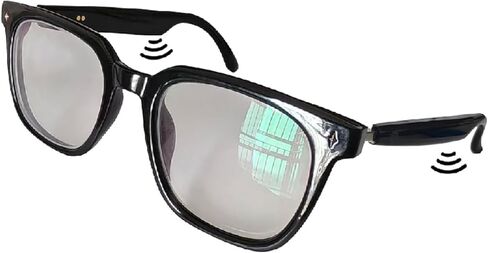 IOOIOO Ai Smart Glasses nearsighted or bluelight Blocking for Chat GPT Google Geminfor Men Women, Real time Chat Realtime face-to-face Translation, Hands-Free Calling Meetings Hiking in Saudi Arabia