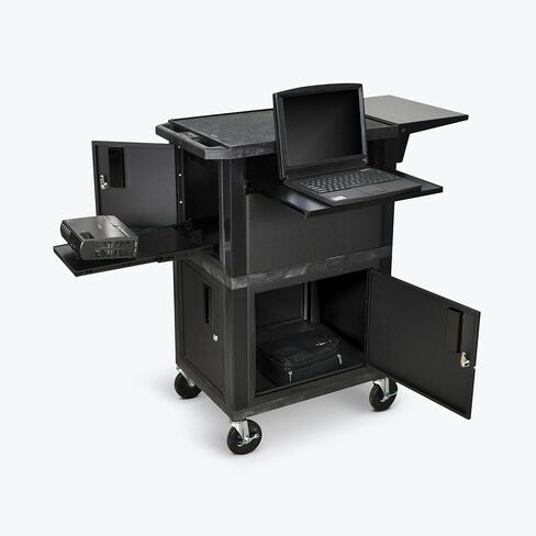 LUXOR WTPSCE 41"H Ultimate Presentation Station with Cabinets in Saudi Arabia