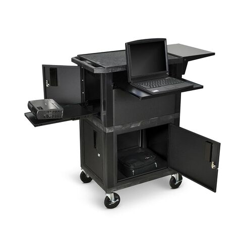LUXOR WTPSCE 41"H Ultimate Presentation Station with Cabinets in Saudi Arabia
