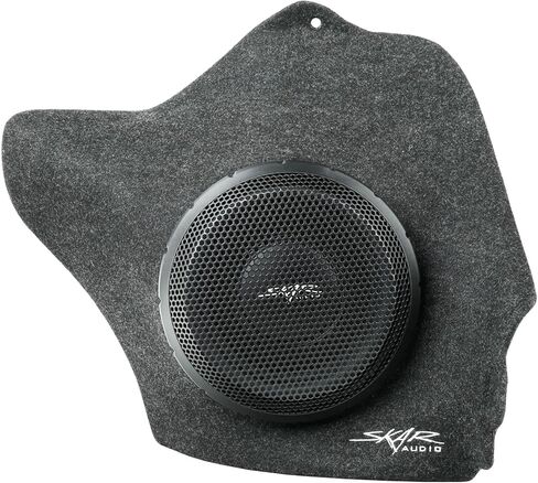 حاوية مضخم صوت Skar Audio فردية مقاس 10 بوصات محملة من سلسلة VS متوافقة مع سيارات سيدان المدنية 2012-2015 in Kuwait
