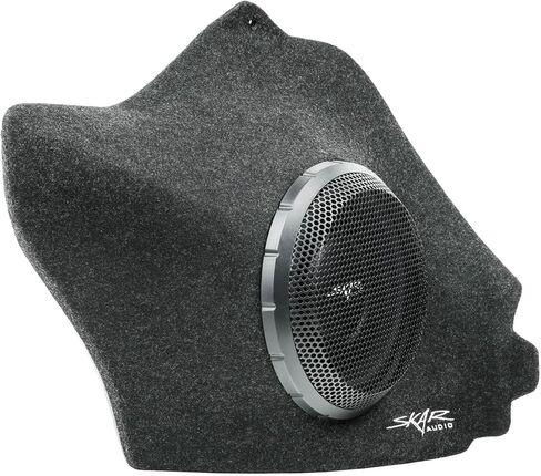 حاوية مضخم صوت Skar Audio فردية مقاس 10 بوصات محملة من سلسلة VS متوافقة مع سيارات سيدان المدنية 2012-2015 in Kuwait