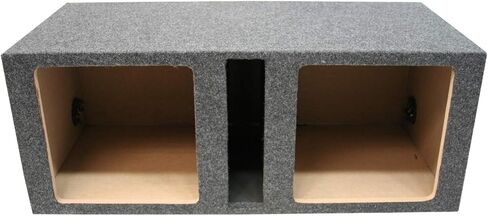 American Sound Connection Kicker 44L7S154 Square L7 Solo-Baric 15 "Sub 2000W Peak Dual 4-Ohm، 46CXA18001 Class D Mono 3600W Peak Sub Amp و215SQV صوت سيارة مزدوج 15" صندوق فرعي مربع بفتحات تهوية in Saudi Arabia