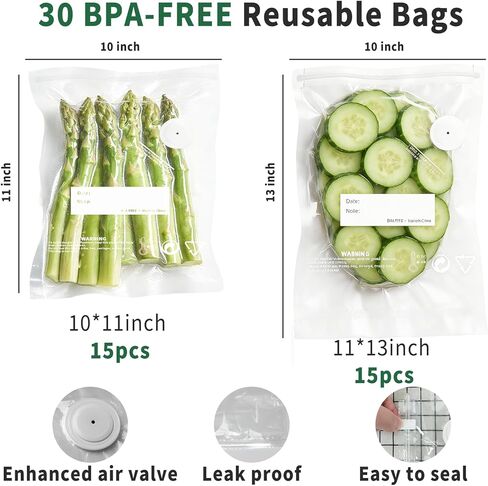 Compact Vacuum Sealer for Food, Handheld Vacuum Sealer Machine with 30 Reusable Bags, Portable Vacuum Sealer for Travel, Wireless and Efficient Seal Food Saver Vacuum Sealer in Saudi Arabia