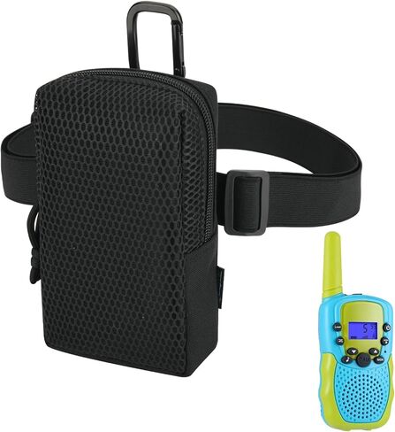 Portable Carrier for Walkie Talkies for Kids, Universal Pouch for Family Walkie Talkies Toy, Gifts for 3-8 Year Old Boy Girl for Outdoor Play, Family Games, Hiking Camping Gear, Frees Your Hands in Saudi Arabia
