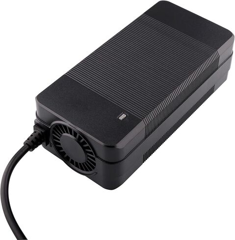 شاحن 54.6V 3A، 48V DC5.5x2.5mm مخرج 54.6V 48Volt شاحن بديل لبطارية Jetson Haze 48Vdc لـ 48v 7.5Ah 10Ah 13ah15Ah 25Ah 23Ah 17Ah 20Ah ليثيوم أيون in Kuwait
