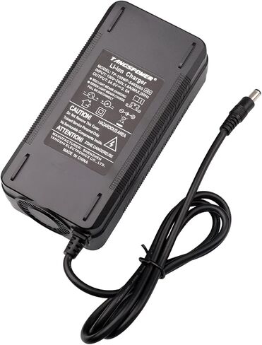 شاحن 54.6V 3A، 48V DC5.5x2.5mm مخرج 54.6V 48Volt شاحن بديل لبطارية Jetson Haze 48Vdc لـ 48v 7.5Ah 10Ah 13ah15Ah 25Ah 23Ah 17Ah 20Ah ليثيوم أيون in Kuwait