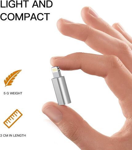 محول شاحن USB C إلى Lightning (3 حزم) لـ Apple MFI معتمد لهاتف iPhone 14 13 Type-C أنثى جاك كابل شحن مقبس كابل توصيل البرق PD ملحقات محول بيانات شاحن لمحول iPad in Saudi Arabia