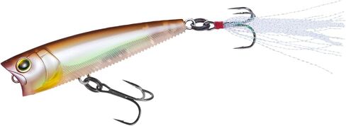 YO-Zuri 3DB Popper Floating Bath Lure 75mm Color: Matte Ghost Smelt in Saudi Arabia